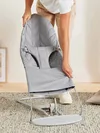 cumpără Leagăn pentru bebeluși BabyBjorn 006224A Balansoar Bliss Light Grey, Bumbac în Chișinău 