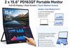 cumpără Monitor Acer PD163QT Dual Portable Touch Monitor Black în Chișinău 