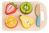 купить Игрушечная кухня и посуда Tooky Toy TL142 Setul de fructe din lemn, 57398 в Кишинёве 
