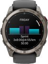 cumpără Ceas inteligent Garmin fenix 8 Pro – 51 mm, AMOLED, Sapphire, Titanium with Graphite/Black silicone band în Chișinău 