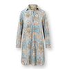 купить Домашний текстиль Pip Studio 51.503.680 Daaltje Long Sleeve Nightdress Jabali Blue L Blue в Кишинёве 