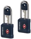 cumpără Accesoriu pentru bagaje Samsonite Ta Revolution Key Lock TSA x2 Albastru Inchis (155578/1549) în Chișinău 