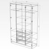купить Шкаф Smartex (15901) N16 140cm Kashemir в Кишинёве 