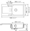 купить Мойка кухонная Schock Cristalite Manhattan D- 100L в Кишинёве 