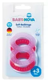 купить ”Baby-Nova” Игрушка для прорезывания зубов, Soft Teether, от 3 месяцев, без BPA, 2 шт./блистер (31188) в Кишинёве 
