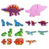 купить Пазл Optmarket РЕ06.23 Puzzle din lemn Dinozauri в Кишинёве 