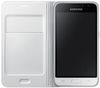 cumpără Husă pentru smartphone Samsung EF-WJ120, Galaxy J1 2016, Flip Wallet, White în Chișinău 