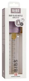 купить Поильник BIBS 5014300 Biberon din sticla anticolici Mauve cu tetina din latex 0+ luni, 225ml в Кишинёве 