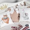 cumpără Lenjerie de pat pentru copii PernaMea Set lenjerie 8 piese Premium Panda (PM.105896/2) în Chișinău 