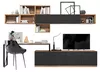 cumpără Set mobilă living Indart Livingul Light 06 (300x42x200) în Chișinău 