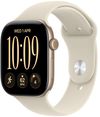 cumpără Ceas inteligent Apple Watch Series 12 GPS 46mm Light Gold Aluminium Case with Sand Sport Band S/M MJEN4 în Chișinău 