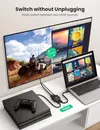 купить Переходник для AV Ugreen Switcher Bi-Directional 2in1 2*HDMI 4K 30Hz or 1*HDMI 4K 30Hz to 1*HDMI 4K 30Hz or 2*HDMI 4K 30Hz CM217, Black в Кишинёве 