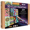 купить Набор для творчества Okto 10047 Tablou 3D cu plastilină aerată Air Clay 30x30сm: Patchwork Garden в Кишинёве 