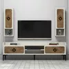 купить Тумба напольная для TV Trendy Samba, Crema 180x52x35cm в Кишинёве 