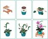 купить Конструктор ZURU 83183 Garden Pot Plants, Series 1 в Кишинёве 