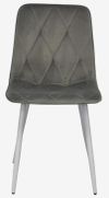 купить Комплект стол и стулья Evelin di Costacurta стол DT-402-5Wh + 4 стула YTC-080Wh Light grey в Кишинёве 