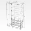 купить Шкаф Smartex (15882) N15 140cm Grafit в Кишинёве 