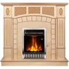 купить Камин электрический ArtFlame Amsterdam wood & Gala silver в Кишинёве 