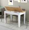 купить Стол Trendy Kiev 512-Alb, Stejar 110x75x72cm в Кишинёве 