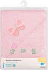 купить Аксессуар для купания BabyOno 0346/04 Prosop din bambus cu capota 100x100 (Roz) в Кишинёве 
