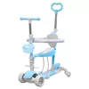 купить Самокат New World HBC010 Trotineta pentru copii 5in1, albastru, 61612 в Кишинёве 