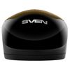Wireless Mouse SVEN RX-380W, Optical, 800-1600 dpi, 6 buttons, Ambidextrous, 1xAA, Bronze 