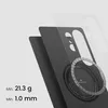 cumpără Husă pentru smartphone Pitaka Ultra-Slim for Samsung S25 ultra (Black/Grey) (KS2501U) în Chișinău 