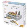 купить Игрушечная кухня и посуда Viga 44059 Set de joc din lemn Pizzerie, 19 piese в Кишинёве 