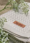 cumpără Lenjerie de pat pentru copii Sensillo 43481 Плед Grido 80x100 Warm Beige în Chișinău 