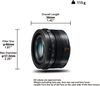 купить Объектив Panasonic H-X015E-K Leica DG Summilux 15mm F1.7 в Кишинёве 