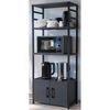 купить Этажерка Nex Home Многоярусный, для кухни, 4 ящика, 56x30x138 см, Антрацит (28-04-08) в Кишинёве 