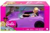 cumpără Păpușă Barbie HBY29 Barbie și mașina decapotabilă mov în Chișinău 