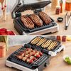 cumpără Grill-barbeque electric Tefal GC772D30 OptiGrill 2in1 Inox în Chișinău 