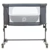 купить Колыбель Premaman PCI7AS-CCC-UNQ Patut co-sleeper cu roti Bisoo Grey в Кишинёве 
