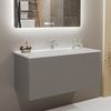 cumpără Dulap pentru lavoar Bayro Sensi под умыв. Allegro 1000 light grey, подвесной în Chișinău 