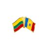 Значок - Флаг Латва & Молдова