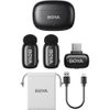 купить Микрофон Boya Mini 14 2.4GHz Wireless Microphone Type-C Connector, Black в Кишинёве 