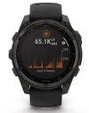 cumpără Ceas inteligent Garmin Fenix 8 – 47 mm, Solar, Sapphire, Carbon Gray DLC Titanium with Black (010-02906-11) în Chișinău 