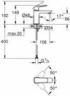 купить Смеситель для умывальника Grohe Cubeo Lavoar S 1016990000 в Кишинёве 