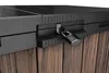 cumpără Căsuţă de grădină Keter 57682 Deco SIO Darwin 1150L, 141x82x120cm, nuc în Chișinău 