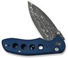 купить Нож походный Civivi C23085B-DS1 Triptych, mâner Canvas Micarta albastru, Button Lock в Кишинёве 