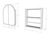 купить Зеркало для ванной Trendy Cabinet Hope-Alb в Кишинёве 