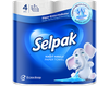 Selpak бумажные полотенца, 3 слоя, 4 рул. 