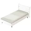 купить Кровать детская Trendy On13-W-100x200cm, Alb в Кишинёве 