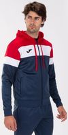 cumpără Îmbrăcăminte sport Joma Crew IV Hoodie Jacket Dark Navy-Red (S) 101537.336 în Chișinău 
