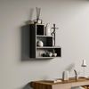 купить Полка декоративная Trendy Piramit-Antracit 62x62x18cm (GTR005407) в Кишинёве 