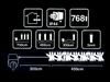 Luminite de Craciun "Dense" 768LED multicolore, 4.5m, 8reg