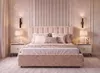 cumpără Pat Fabrik Home Charlotte 1600 Бежевая (Ткань Mango 1303) în Chișinău 