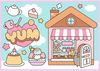 cumpără Puzzle Trefl 13371 Puzzle 4x250. Faceți cunoștință cu Pusheen în Chișinău 