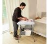 cumpără Cădiță KinderKraft KABUBB00GRY0000 Bubbly grey (ванночка-пеленальный столик) în Chișinău 